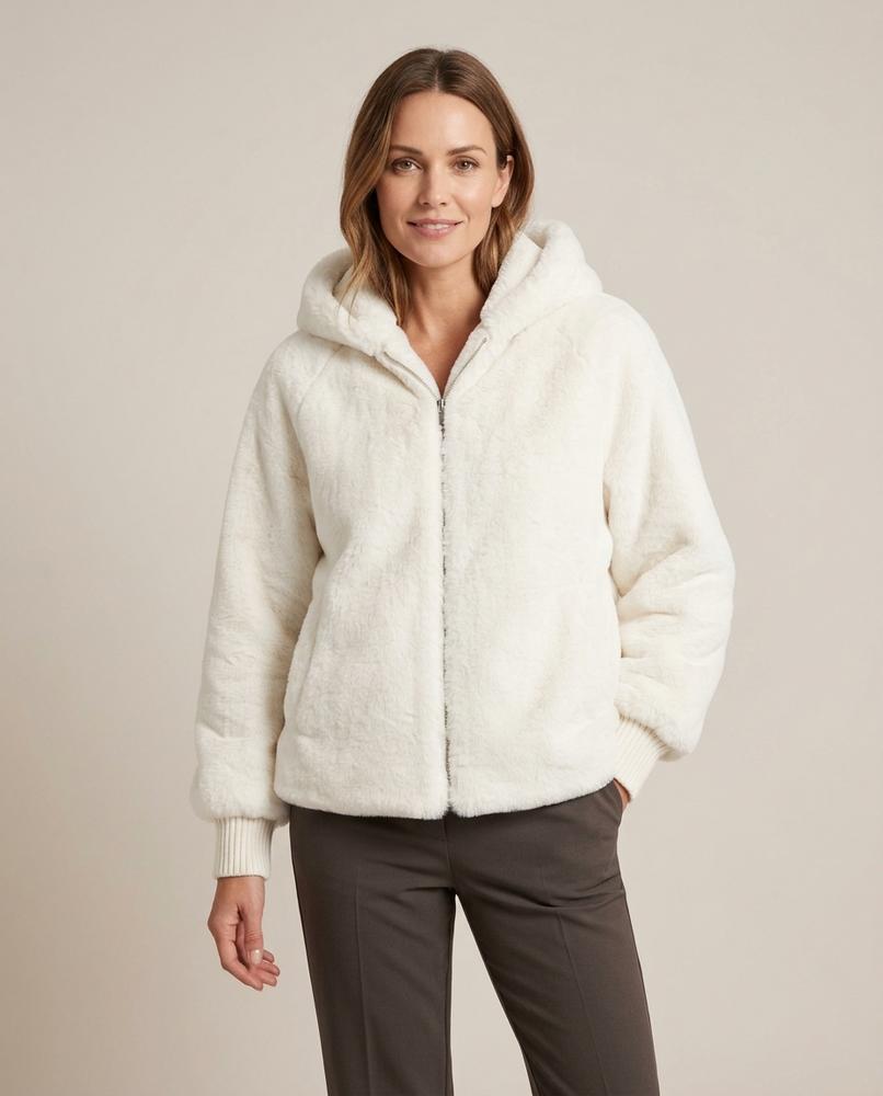 Madline24 - Rasol | Flauschige Gefütterte Jacke Damen