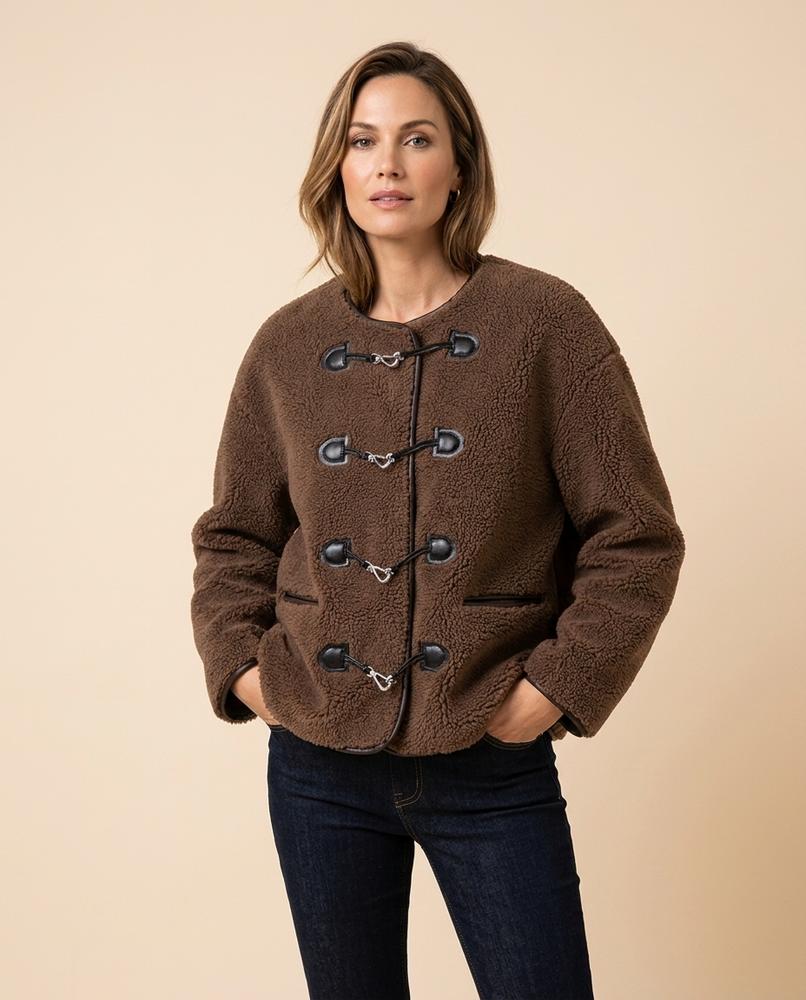 Madline24 - Laver | Gefüttert Strukturiert Jacke Damen