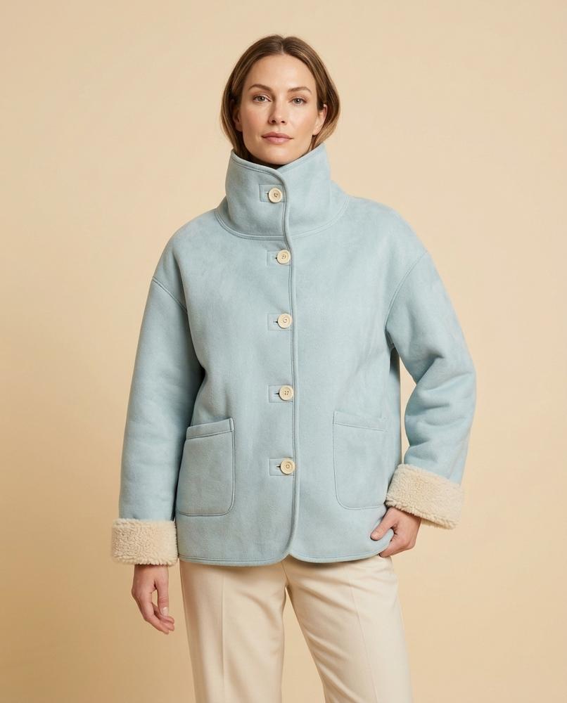 Madline24 - Radar | Wendbar Hochgeschlossen Jacke Damen