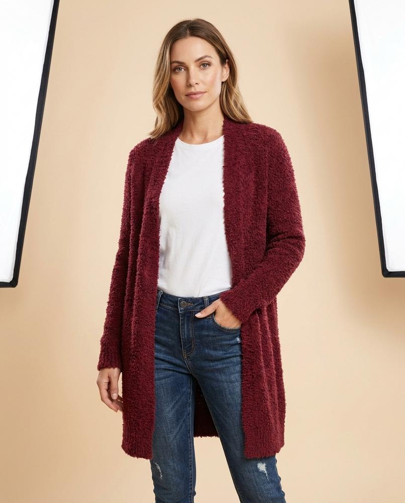 Madline24 - Nekar | Strukturiert Asymmetrisch Cardigan Damen