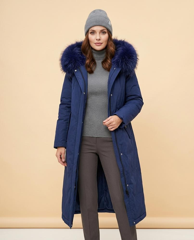 Madline24 - Vavin | Gefütterter Fellbesetzter Mantel Damen