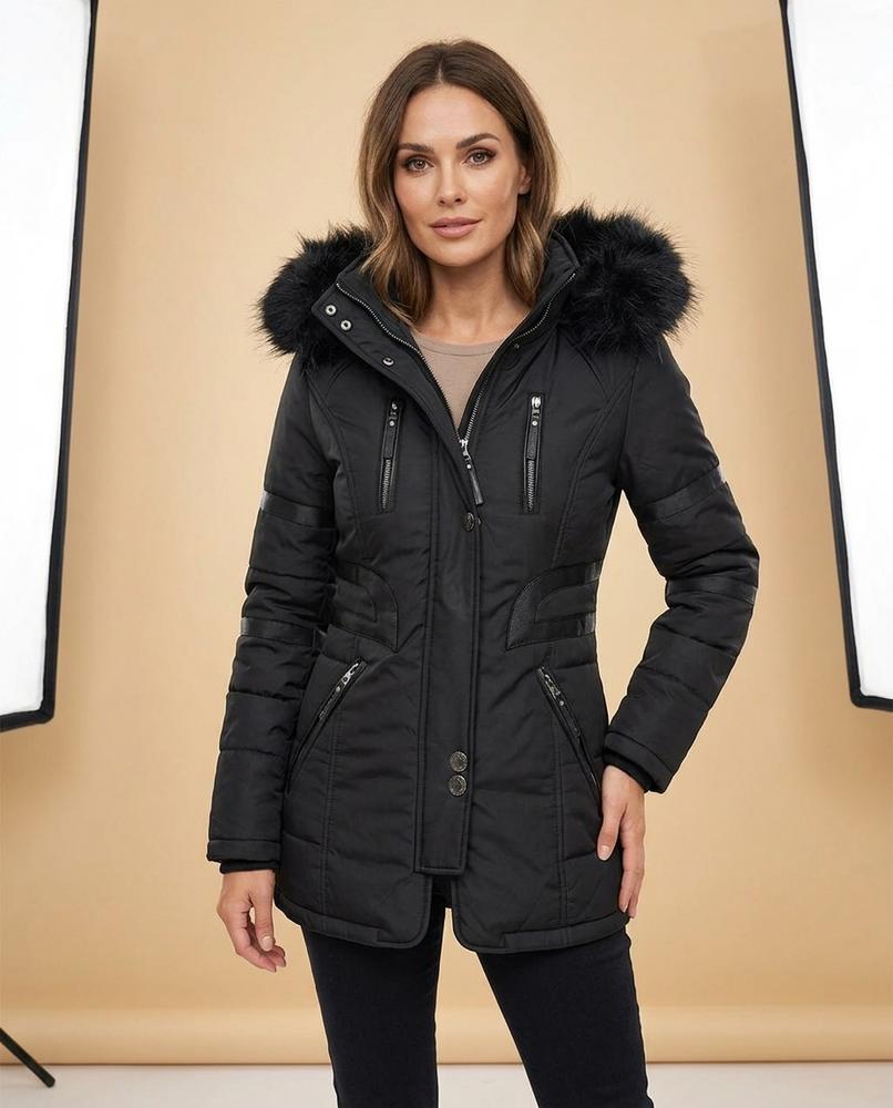Madline24 - Ellan | Gefüttert Tailliert Jacke Damen