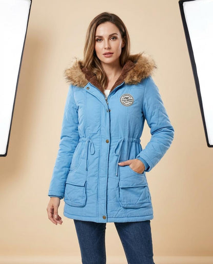 Madline24 - Nemer | Gefütterter Fellbesetzter Mantel Damen
