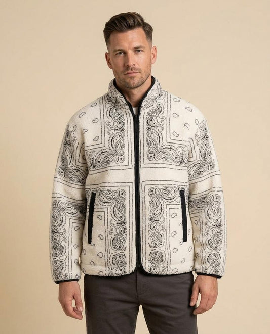 Madline24 - Loser | Gemustert Gefüttert Jacke Unisex