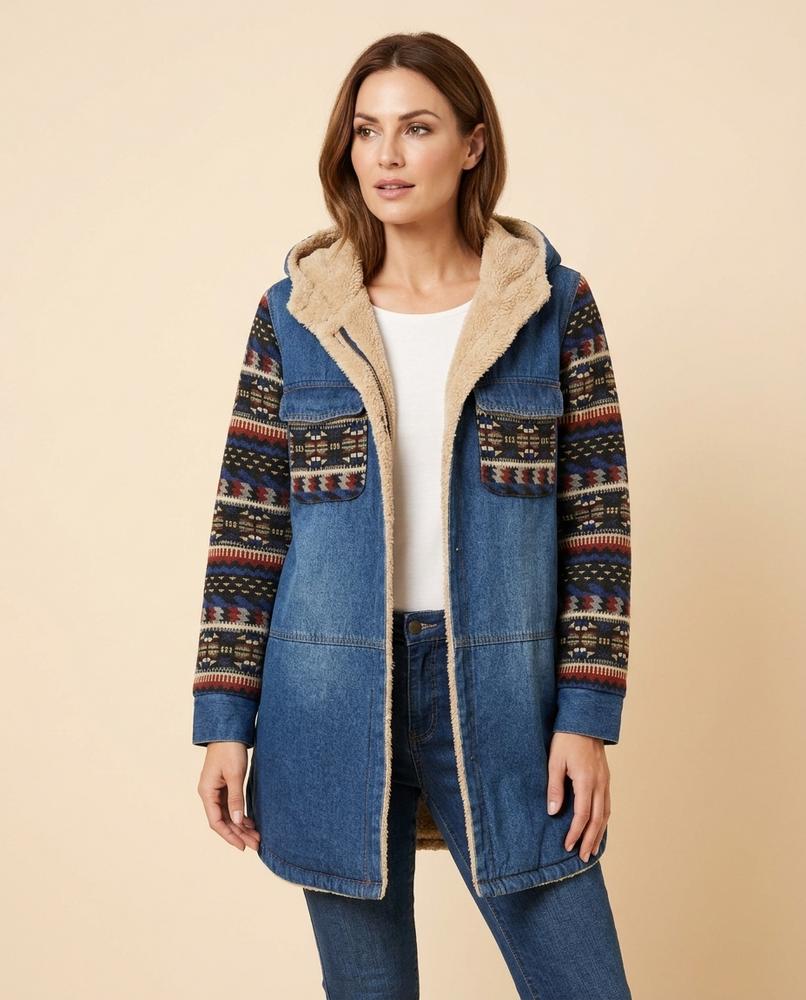 Madline24 - Neral | Gefütterte Kombinierte Jacke Damen