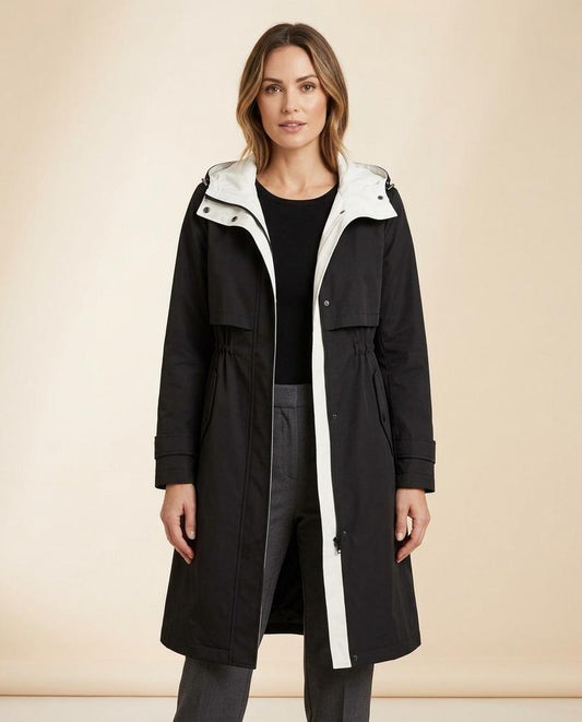 Madline24 - Nenal | Gefütterter Taillierter Mantel Damen