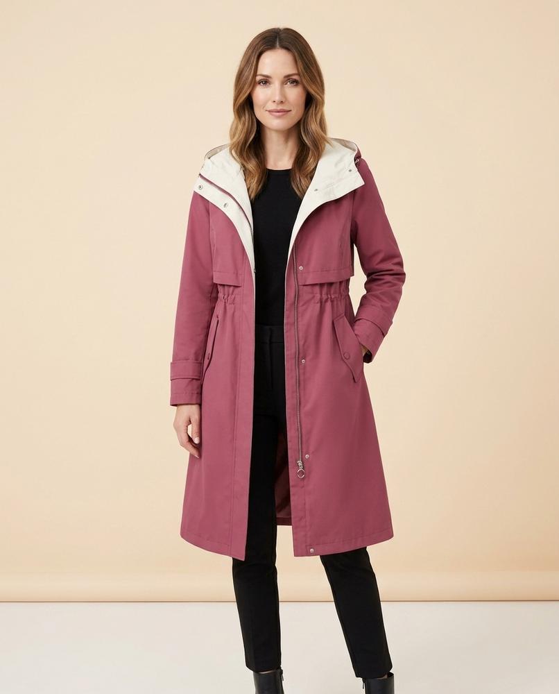 Madline24 - Nenal | Gefütterter Taillierter Mantel Damen
