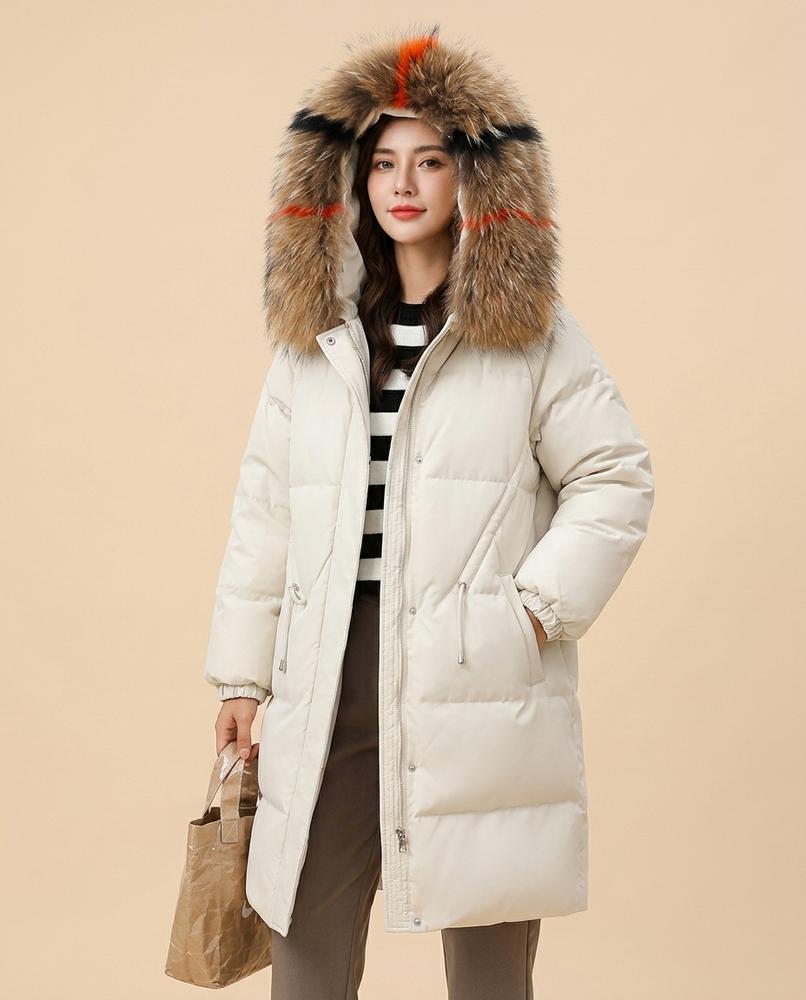 Madline24 - Kavel | Wattierter Taillierbarer Mantel Damen