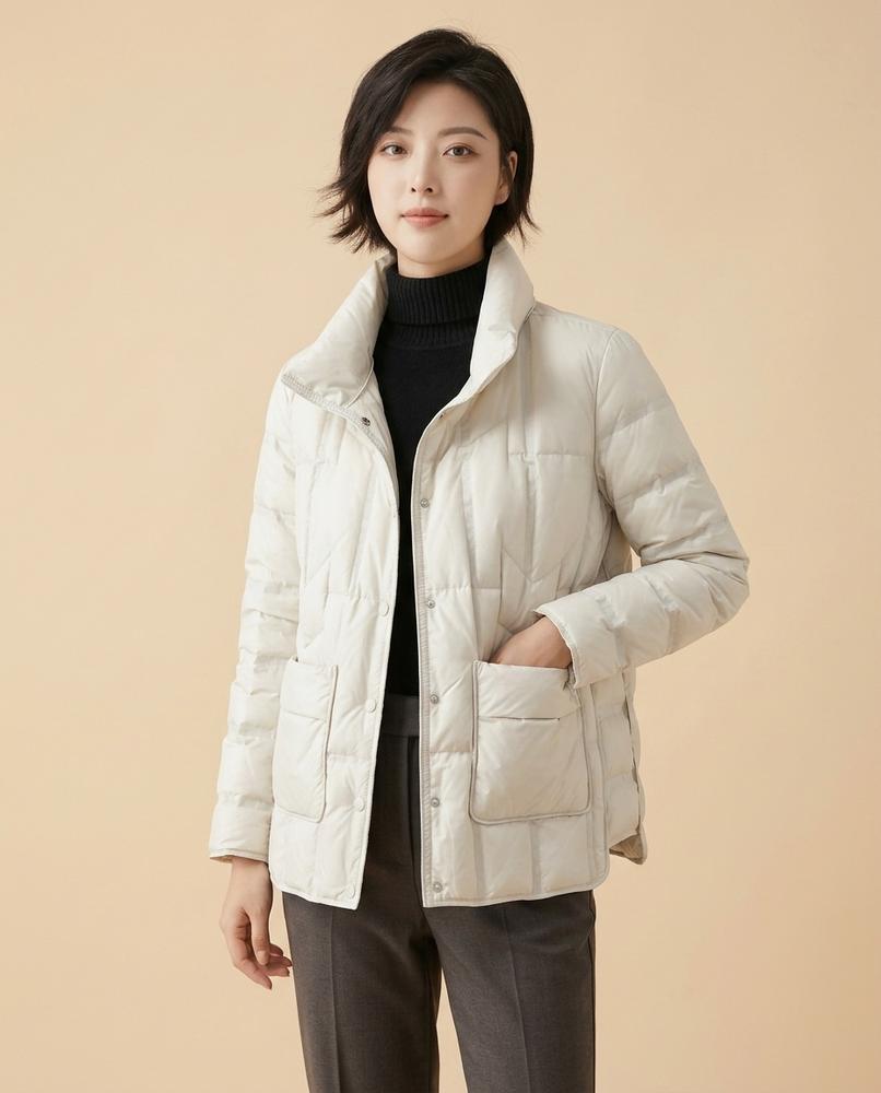 Madline24 - Nolev | Gesteppt Wattiert Jacke Damen