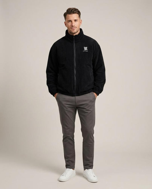 Madline24 - Casol | Gerippt Gefüttert Jacke Unisex