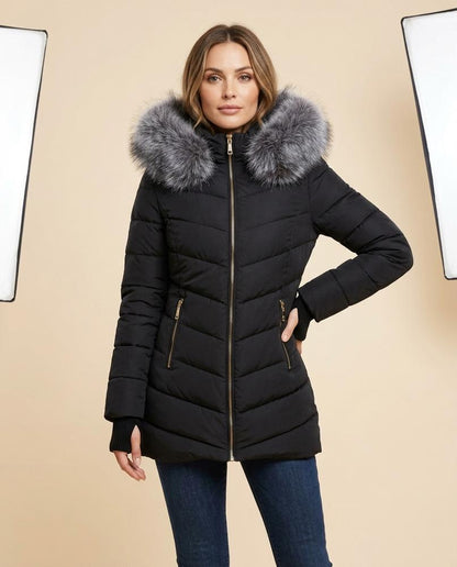 Madline24 - Rokar | Gesteppt Gefüttert Mantel Damen