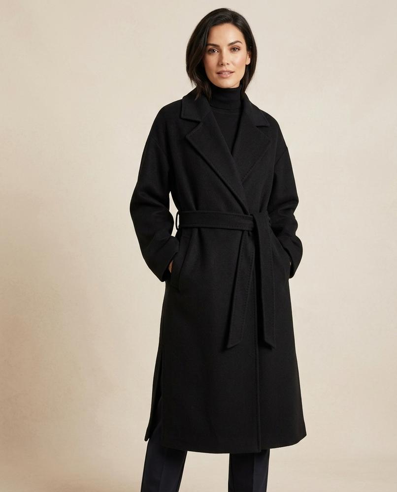Madline24 - Vekar | Langärmlig Tailliert Mantel Damen