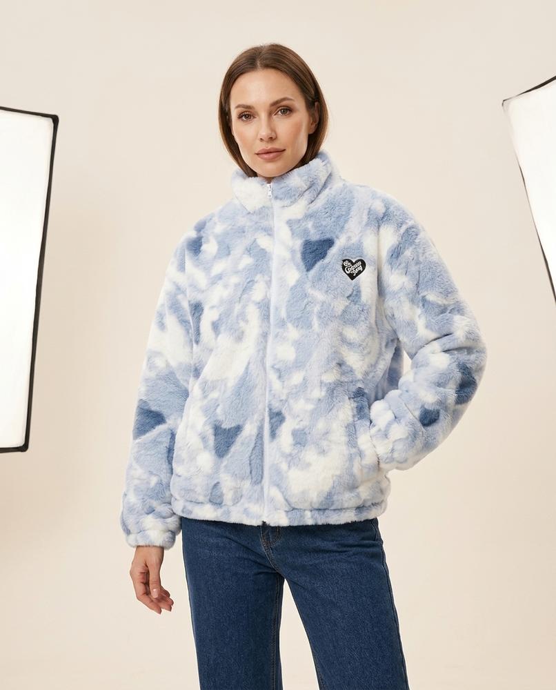 Madline24 - Ramir | Reißverschluss Plüsch Jacke Unisex