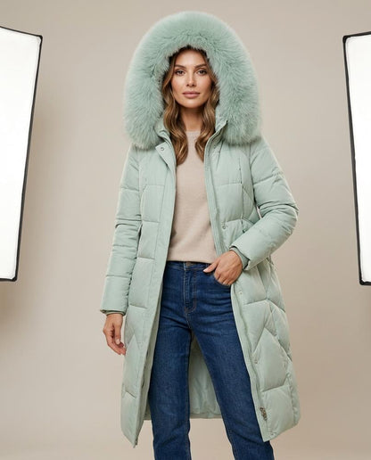 Madline24 - Tital | Wattierter Gesteppter Mantel Damen
