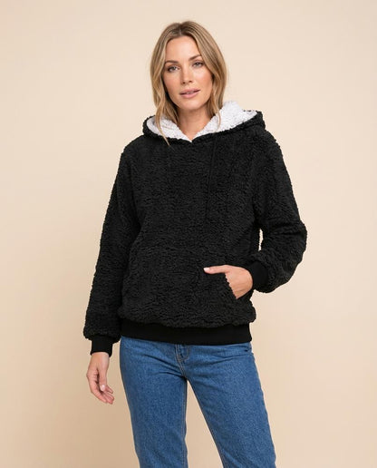 Madline24 - Arkar | Plüschig Gefüttert Jacke Damen