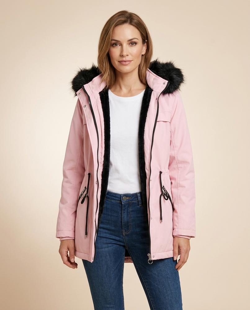 Madline24 - Mirel | Gefütterter Taillierter Mantel Damen