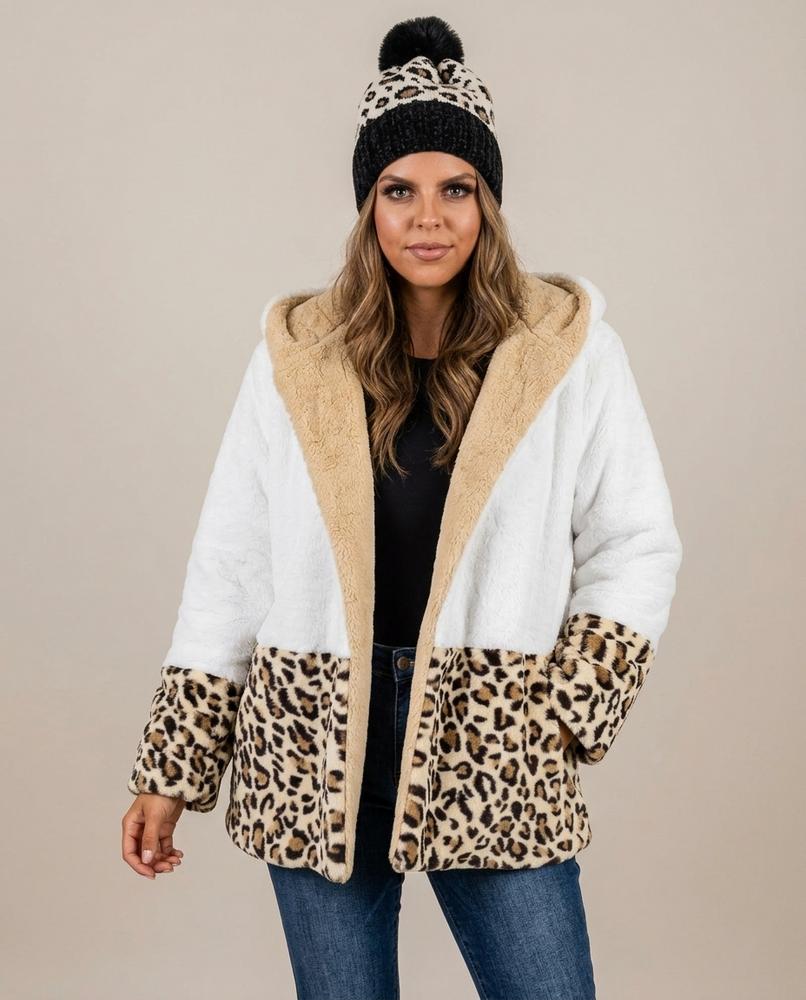 Madline24 - Lovar | Gefüttert Plüschig Mantel Damen