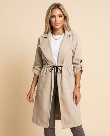 Madline24 - Vemar | Offen Tailliert Mantel Damen