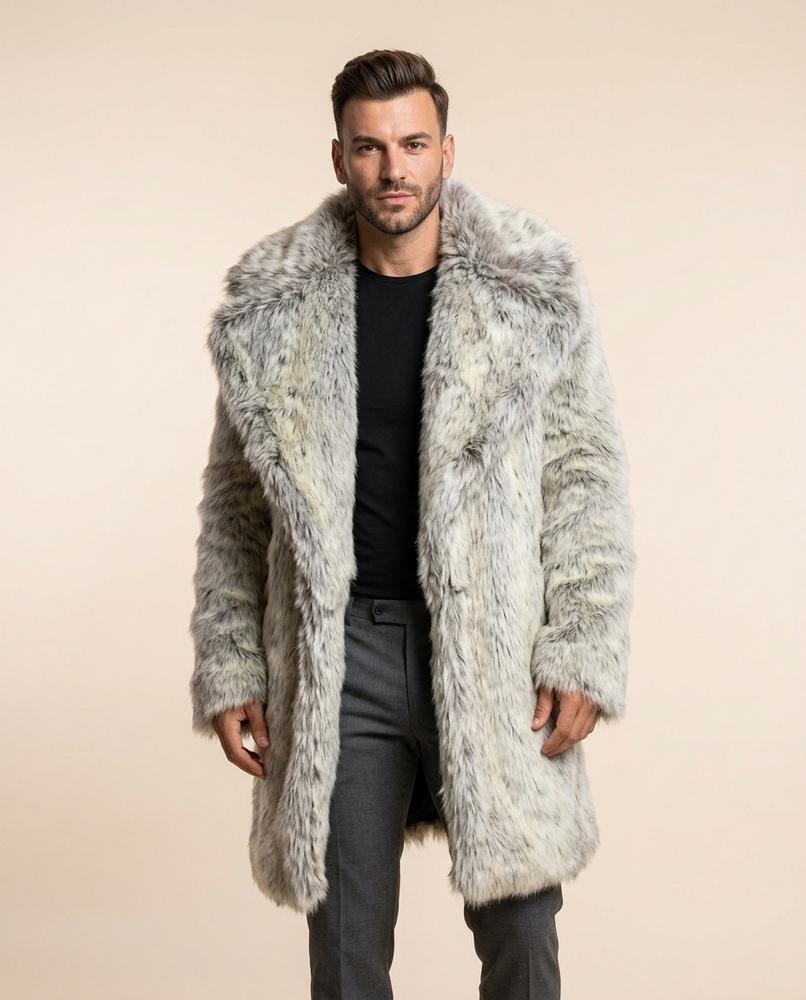 Madline24 - Rosel | Pelzig Lang Mantel Herren