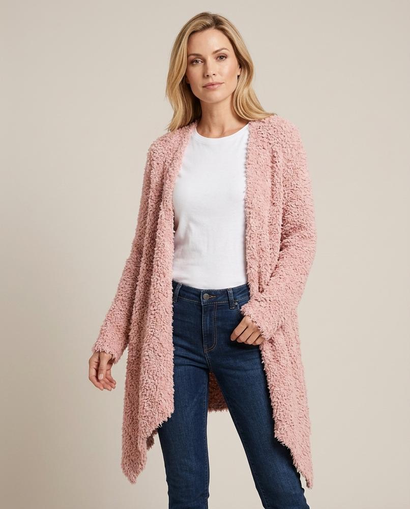 Madline24 - Nekar | Strukturiert Asymmetrisch Cardigan Damen