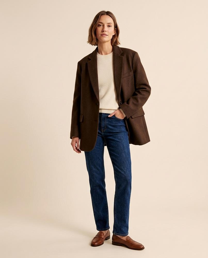 Madline24 - Vihal | Oversized Gefüttert Sakko Damen