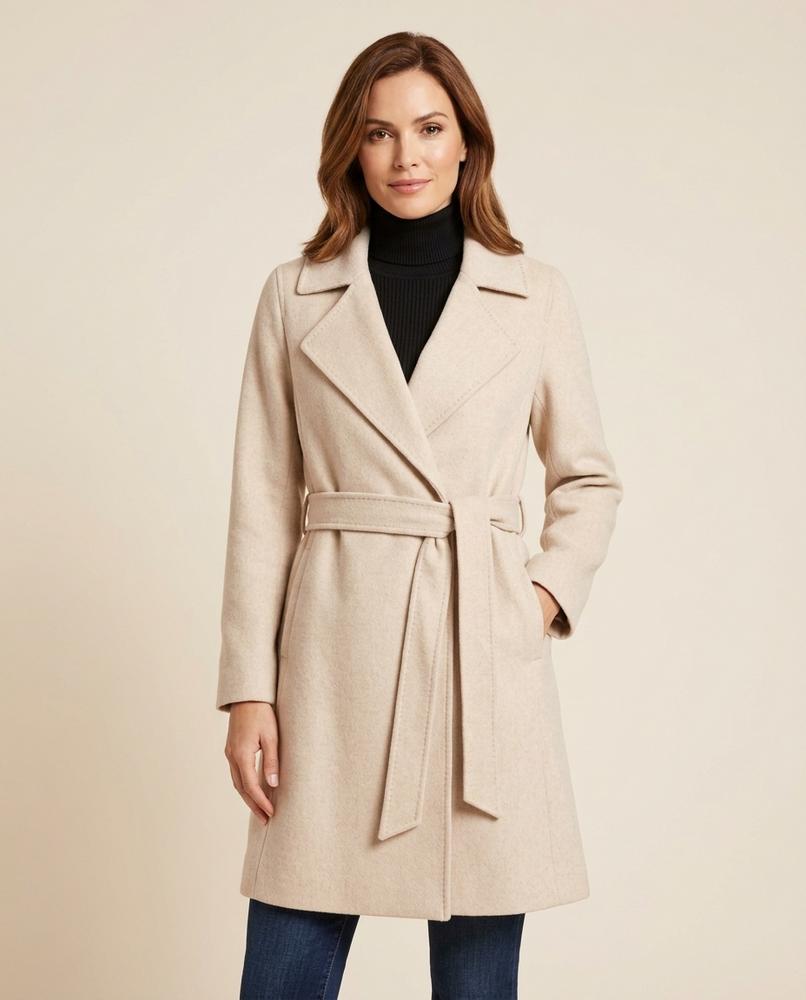 Madline24 - Yodan | Taillierter Reverskragen Mantel Damen