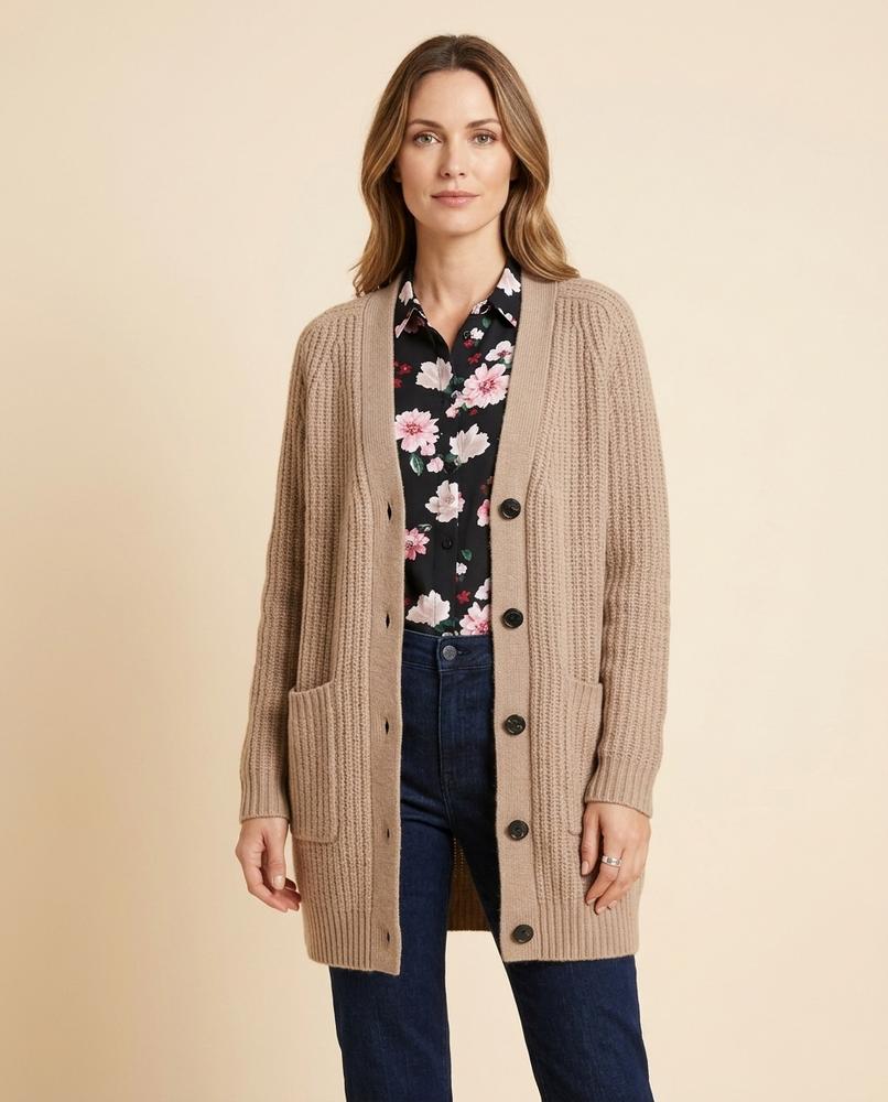 Madline24 - Setir | Grobgestrickter Geknöpfter Cardigan Damen